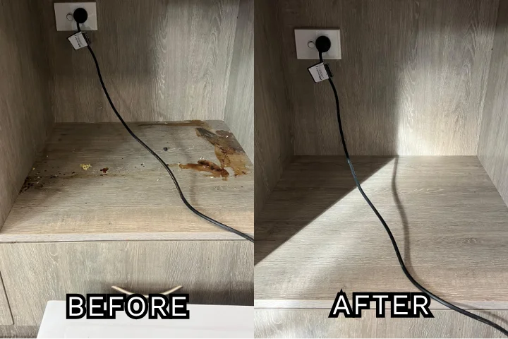 cabinet before and after