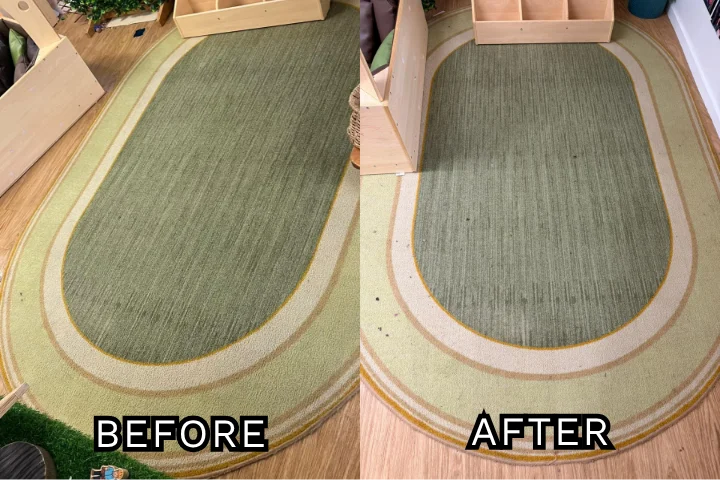 carpet before and after