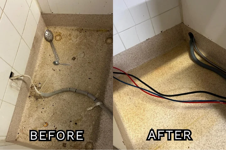 floor before and after